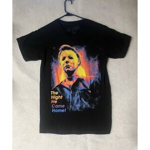 Michael Myers Halloween "The Night He Came Home" Black Shirt Size Small